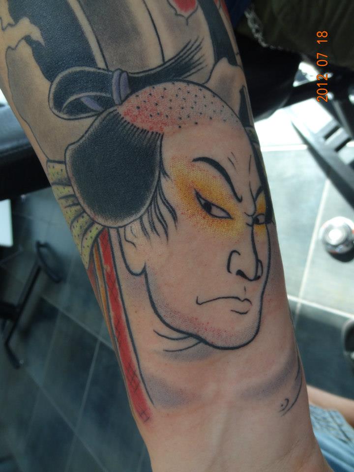 Japán stílusú tetoválás a Pinker Tattoo galériából